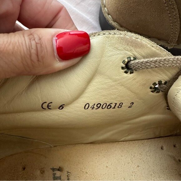 Finn Comfort Tan Nubuck Desert Boots Women’s 9 Granola Girl CabinCore Style - Picture 8 of 13